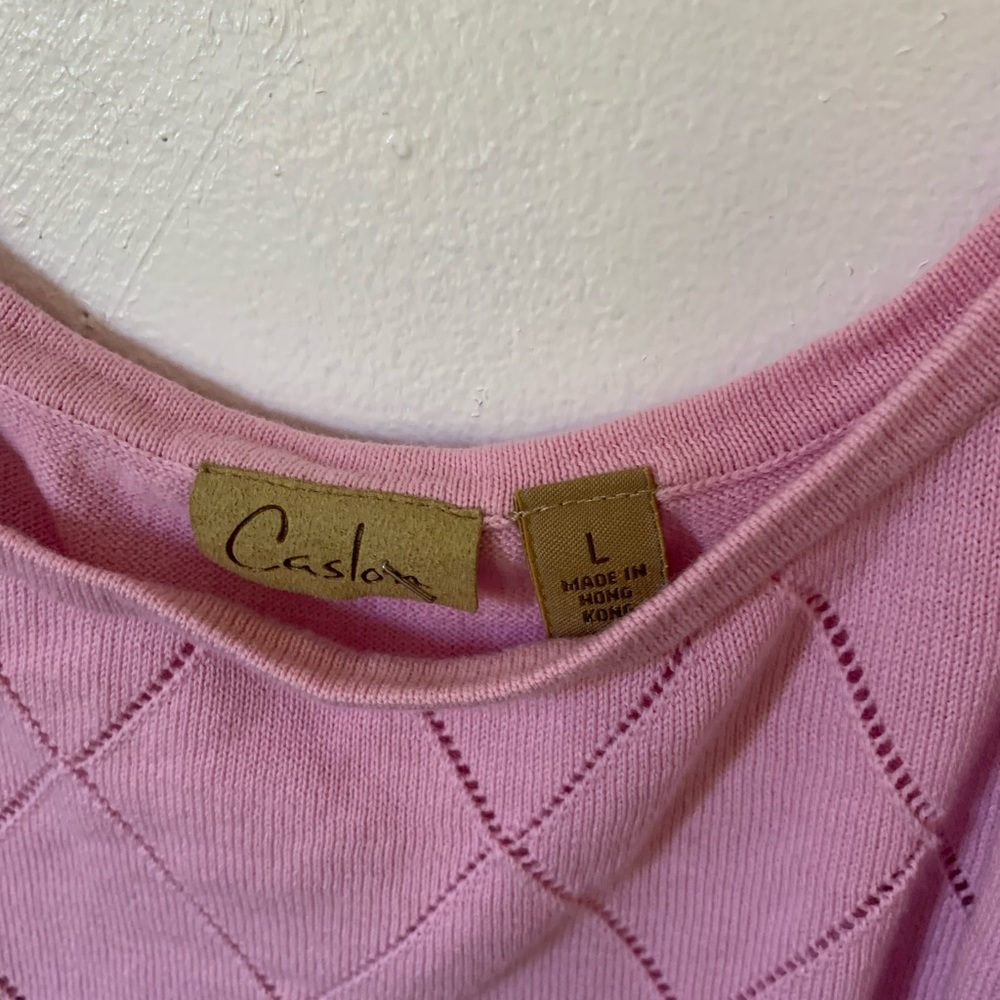 Knit Pink Tanktop - Picture 2 of 3